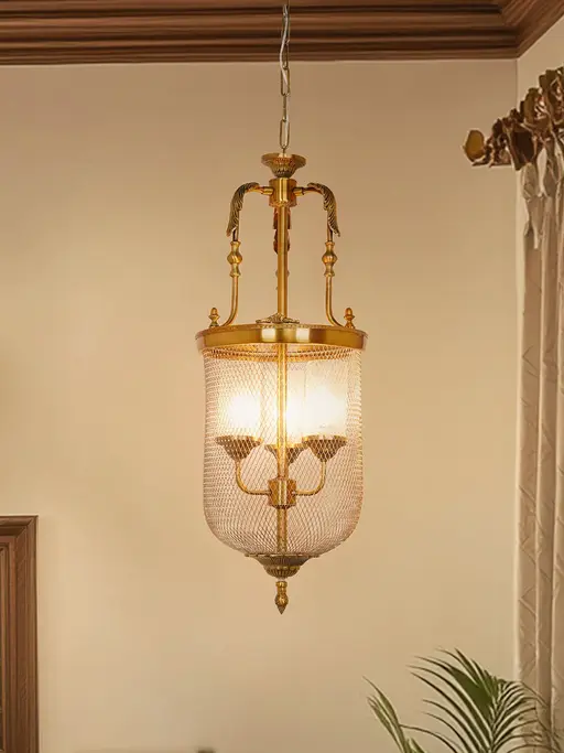 Lattice Portuguese Big Jar Pendant Light