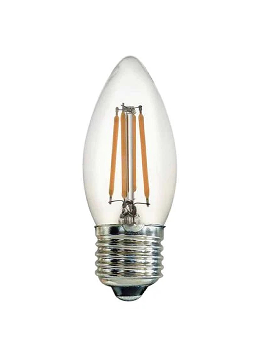 Origin Candelabra 6W Warm White LED Filament Candle Bulb With E27 Base