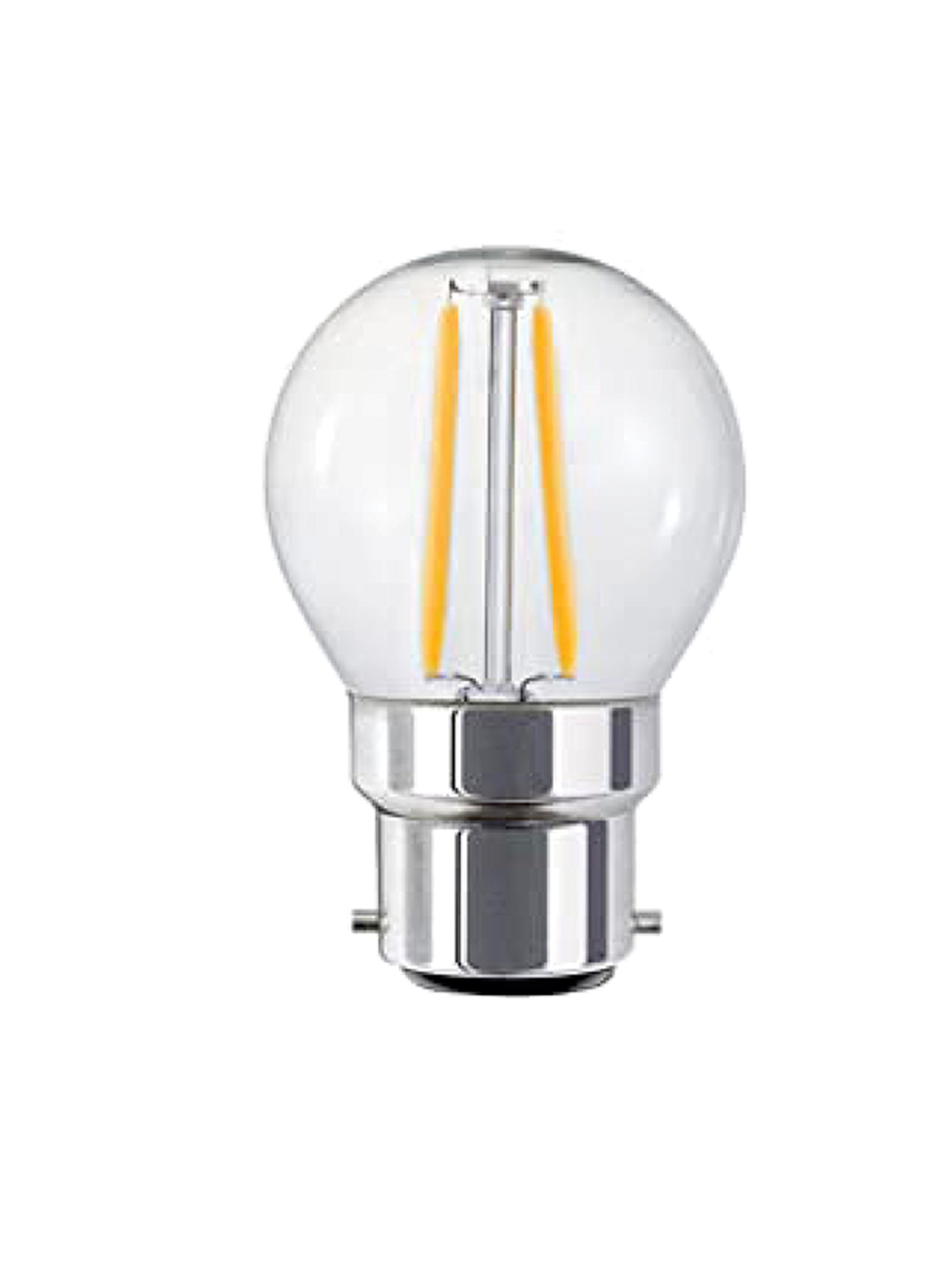 Origin 6W Round Globe LED Filament Bulb With B22 Base