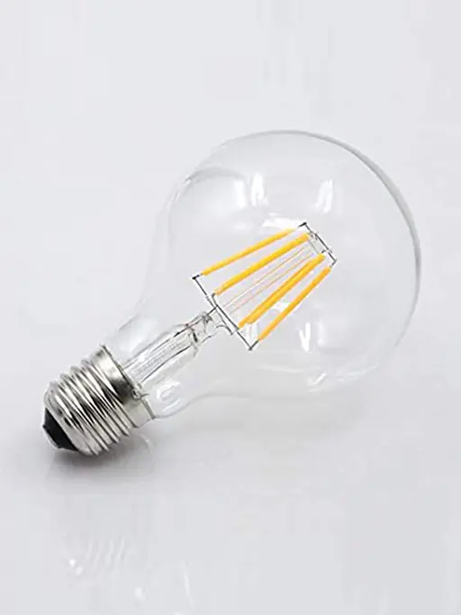 Origin 6W Round Globe LED Filament Bulb With E27 Base