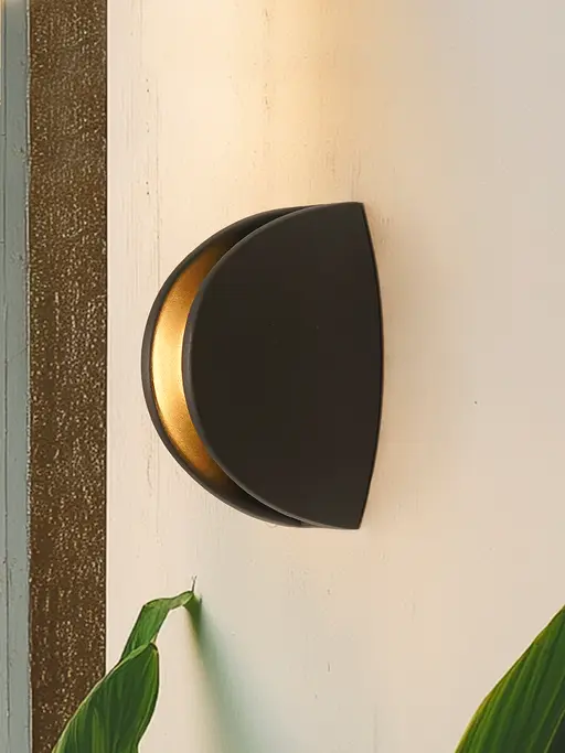 6W Modern Gray Aluminium Outdoor LED Beam Light - 3000K Warm White Surface Mounted Architectural Fixture