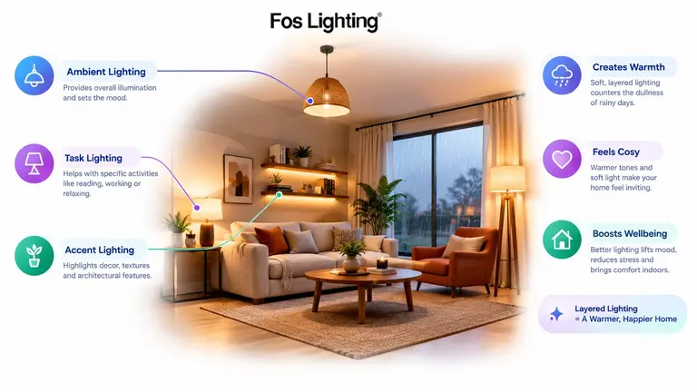 Beat the Monsoon Gloom: How to Create a Warm, Cosy Home With Layered Lighting