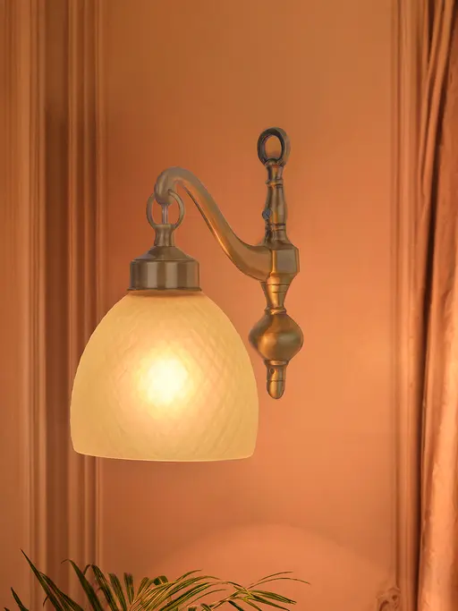 Brass Cast Downward Wall light