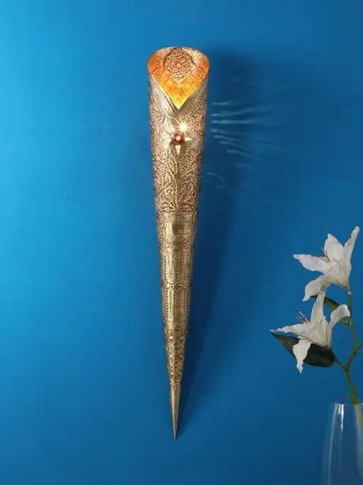 Sun Mashal Big Torch Wall Sconce