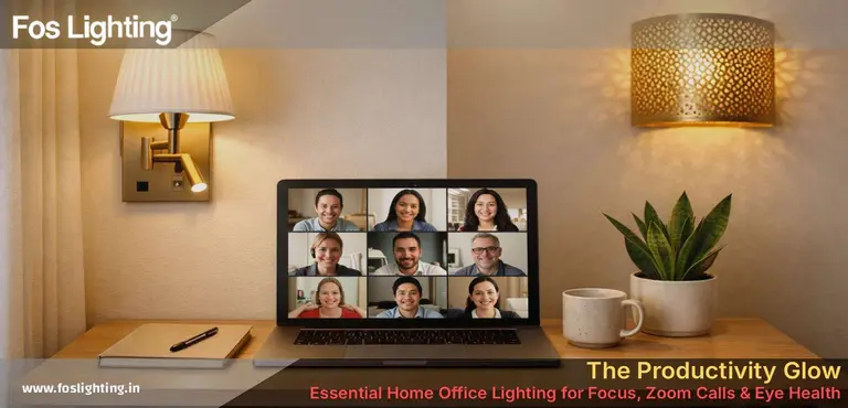 The Productivity Glow: Essential Home Office Lighting for Focus, Zoom Calls & Eye Health